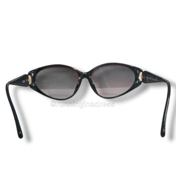 Vintage Christian Dior Black & Gold CD Logo Sunglasses 2851A main image 5